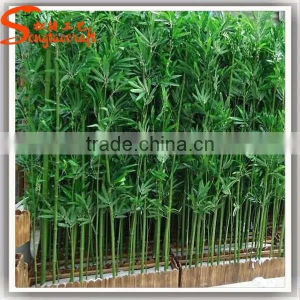 indoor resturant decorative fake plant artificial bamboo for sale