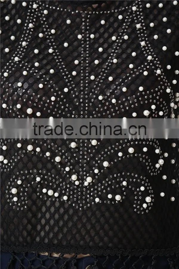 Factory Price Accept Small Order Quantity beaded top Women Clothing