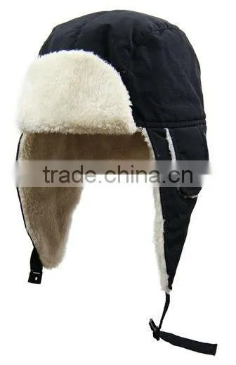 Faux fur hat multiple shell fabric available wholesale winter fastrapper hat