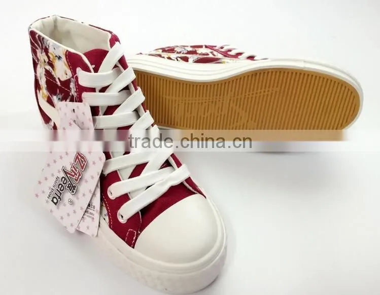 GZY lots of canvas shoes women manufacturer China