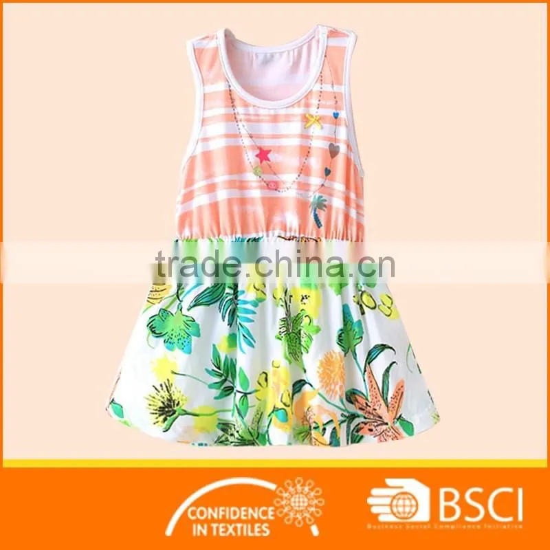 Floral Cotton Baby Girl Summer printd Dress