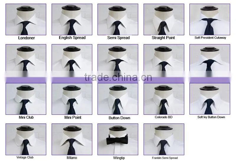 New design simple fashion contrast collar short sleeves men fit dress shirts