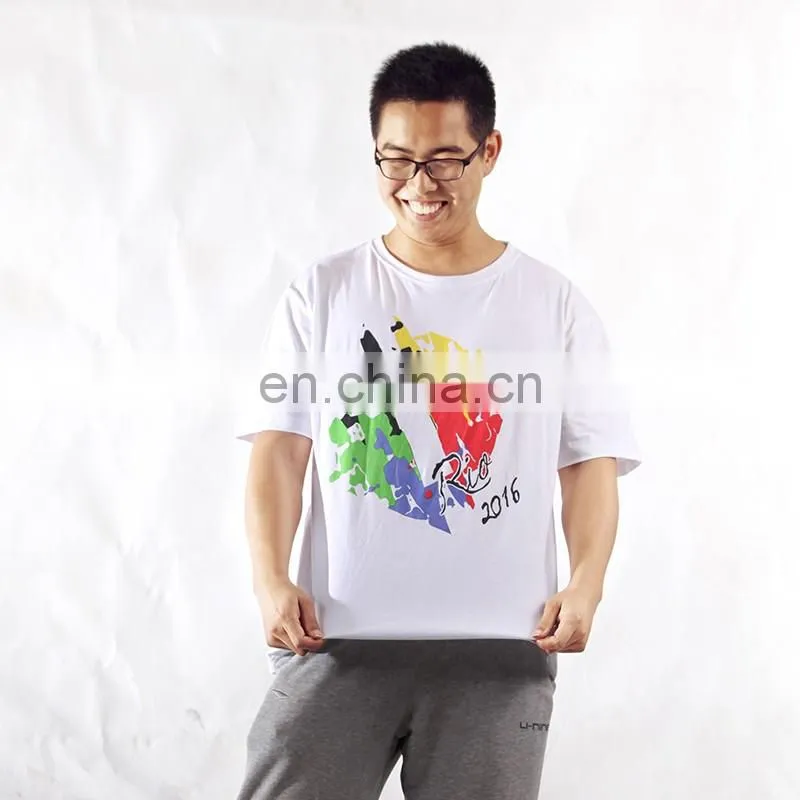 100% Cotton OEM Customized Printed T-shirt