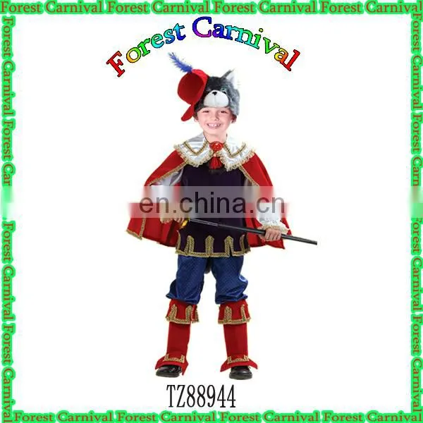 TZ-8240 Black King Boy King Costume For Kids