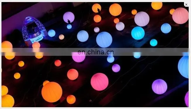 lighting inflatable decorating