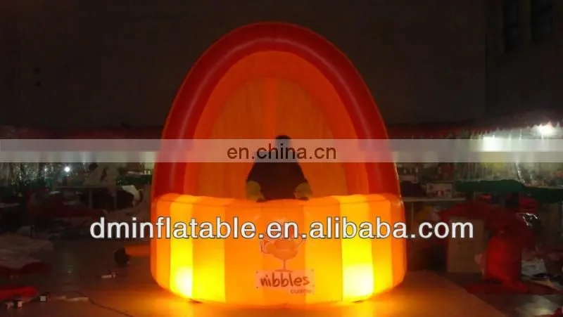 Custom Inflatable Booth/inflatable stand/promotional booth