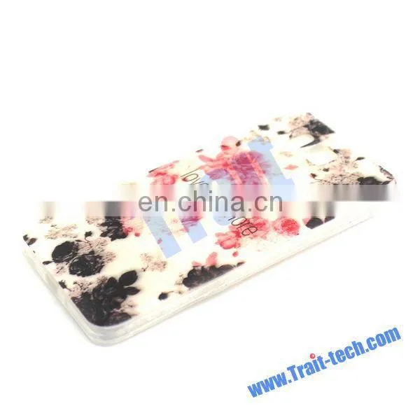 For Samsung Phone case , Colorful Painting TPU Back Case for Samsung Galaxy Alpha