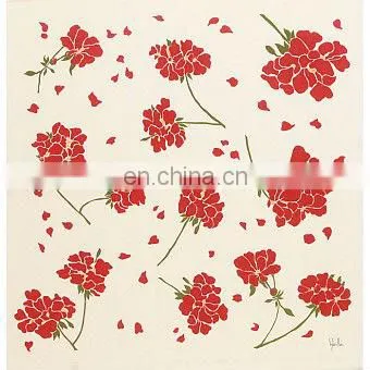 high-quality wholesale 100% polyester Wrapping Cloth Furoshiki Japanese packaging cloth