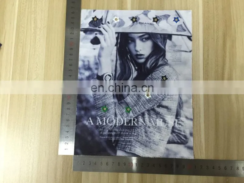 2018 new arrival fashion design heat tranfer printing patch for clothes
