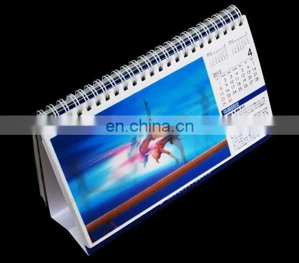 Cheap 3D Lenticular 2018 Design Table Desk Wall Perpetual Advent Calendar Printing Custom