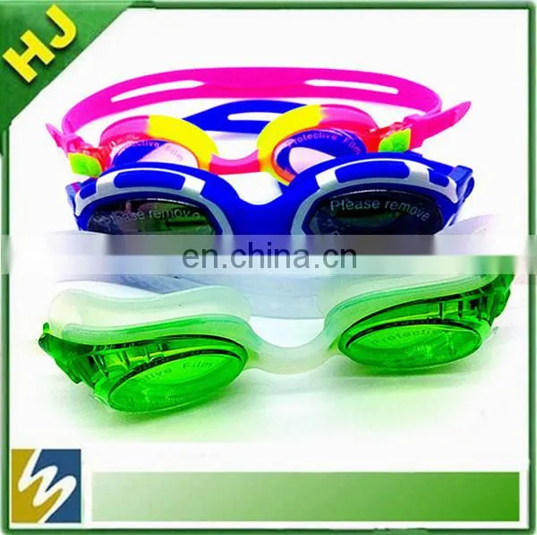 Hot sale water sports silicone best swim goggle