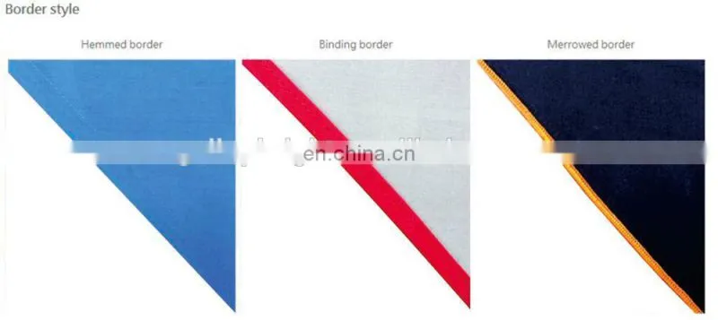 Popular colorful blank neckerchief