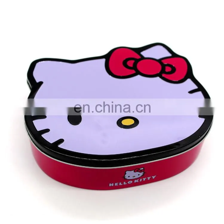 2015 hot sale empty metal storage candy tin for children for sale