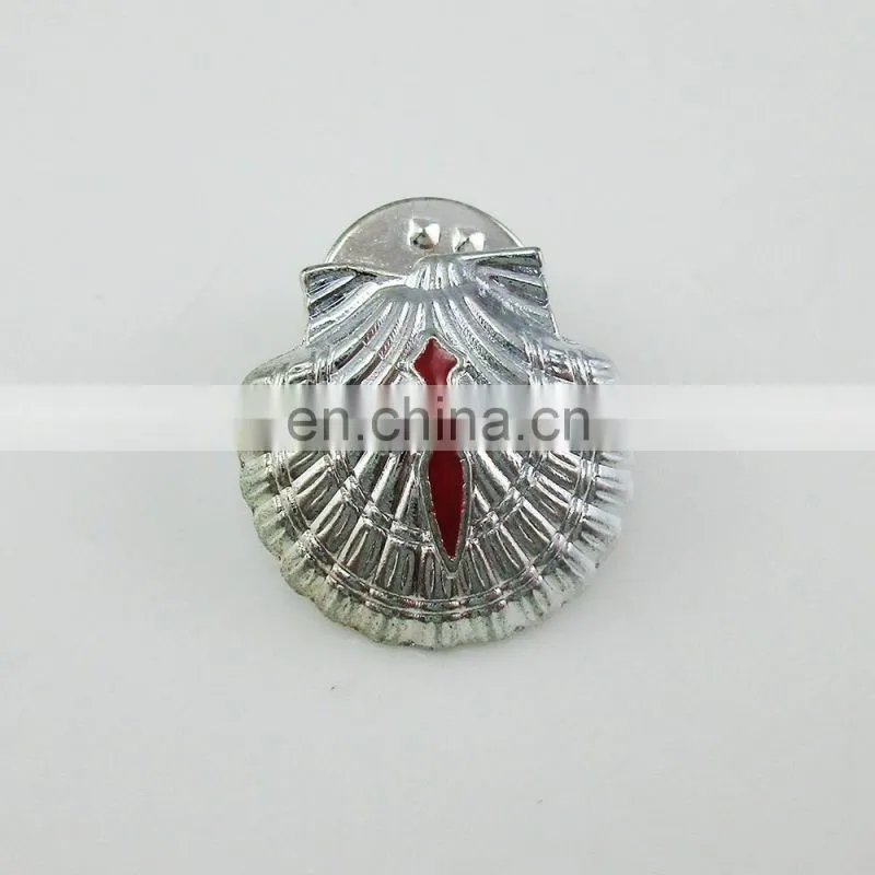 Camino de Santiago Scallop Shell St James Cross Pilgrim lapel Pins
