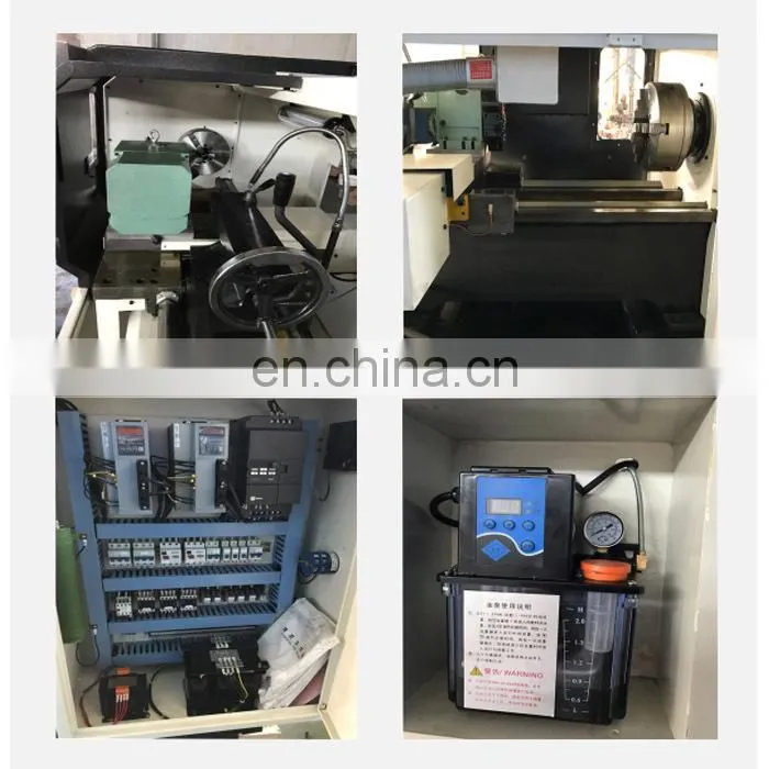 CK6150 horizontal cnc 4 jaw chuck mechanism