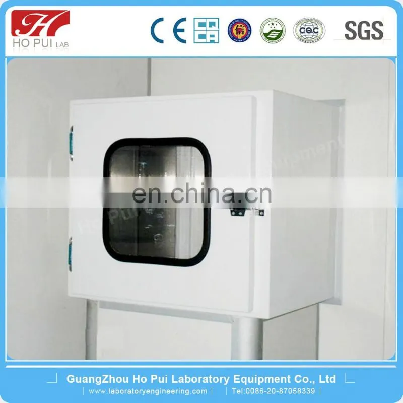 clean room air shower lab pass box ,laboratory transfer window for sale