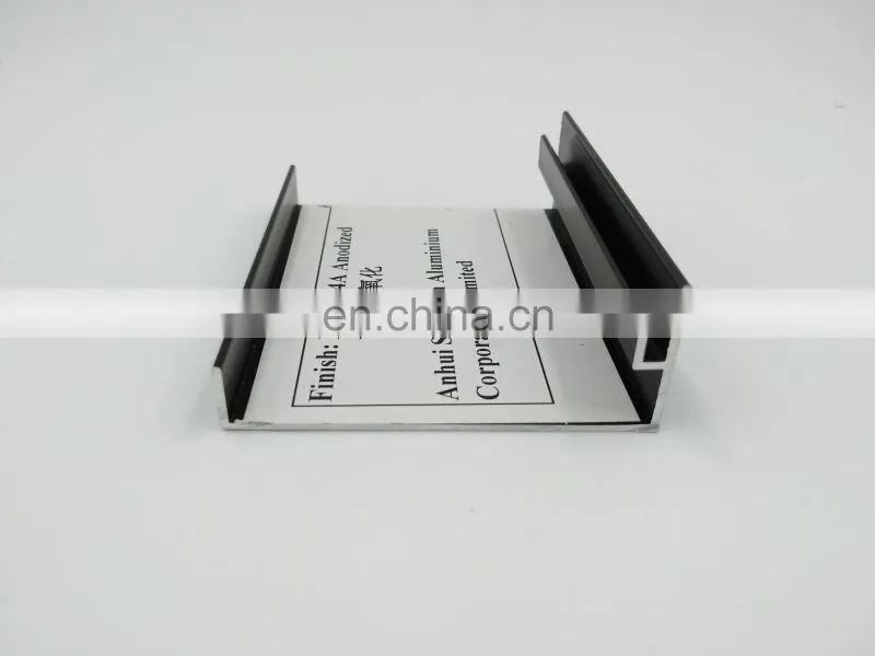 Customized Extruded U Channel Aluminium Extrusion, U shape Aluminum Channel, Customized Aluminium Extrusion