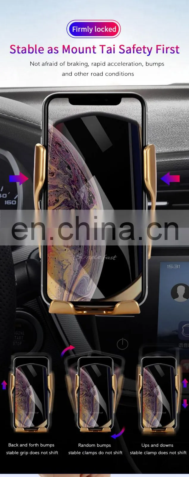 magnetic wireless car charger For HUAWEI P20 For iPhone X 8 For Samsung S9 Plus Mobile Phone Holder fast mount wireless charger