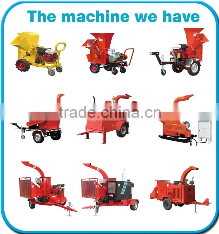 Convenient Diesel Mobile Wood Sawdust Crusher | Crusher Machine