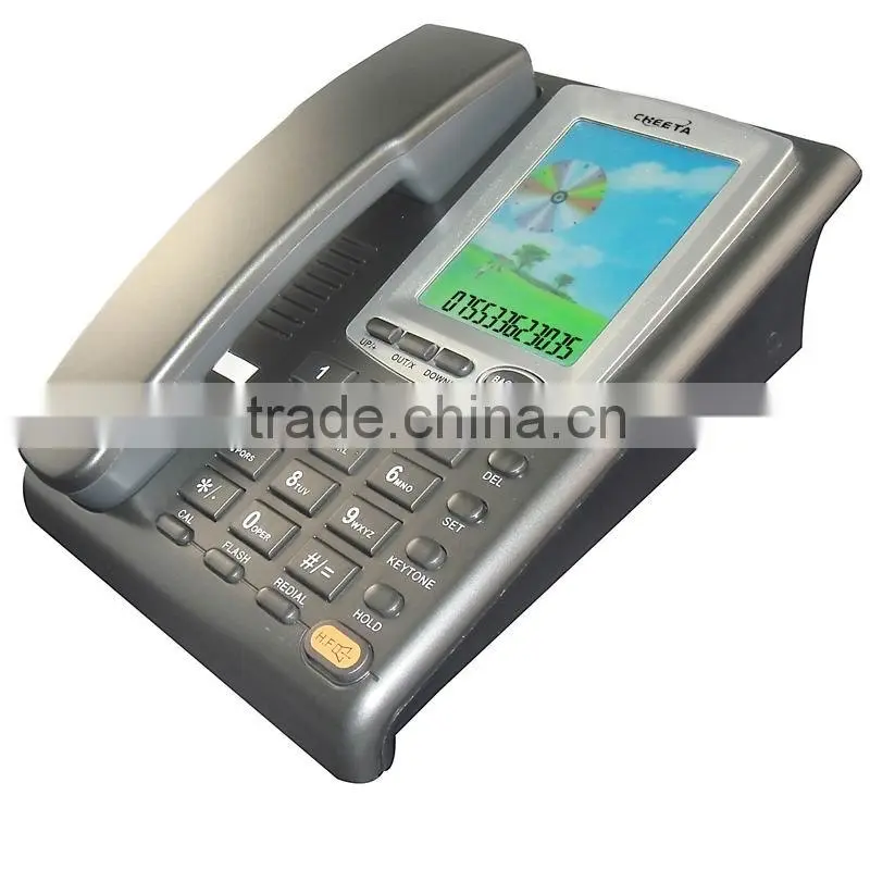 Caller ID Corded Phone With Big LCD