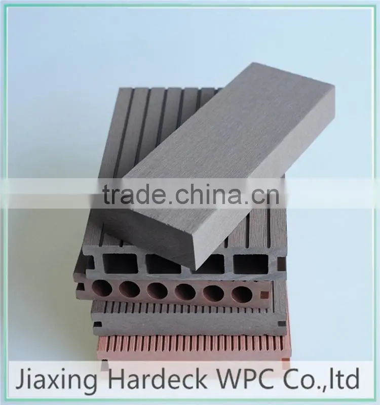 WPC smooth surface composite decking