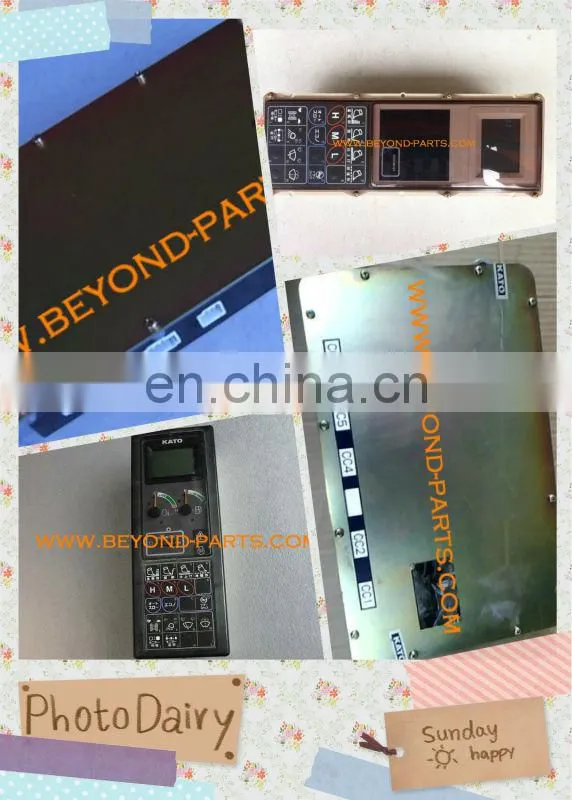 Repair service for construction machinery excavator controller and monitor