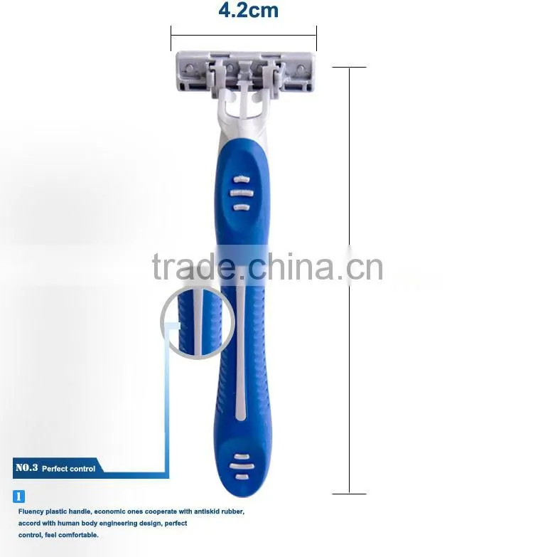good quality triple blade razor one-time use razor
