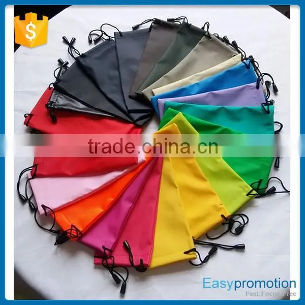 Custom promotion retro pattern pu sunglasses bags wholesale