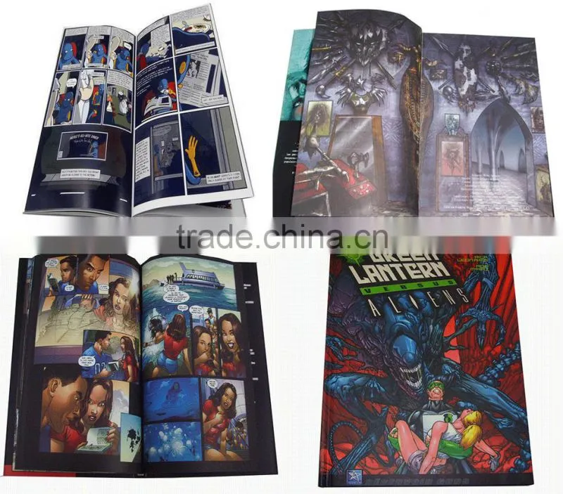 Printing Comic Book with Dust Jacket