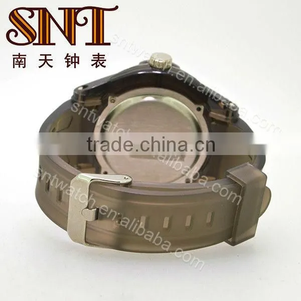 SNT-PU004 pu strap watch pu rubber watch strap