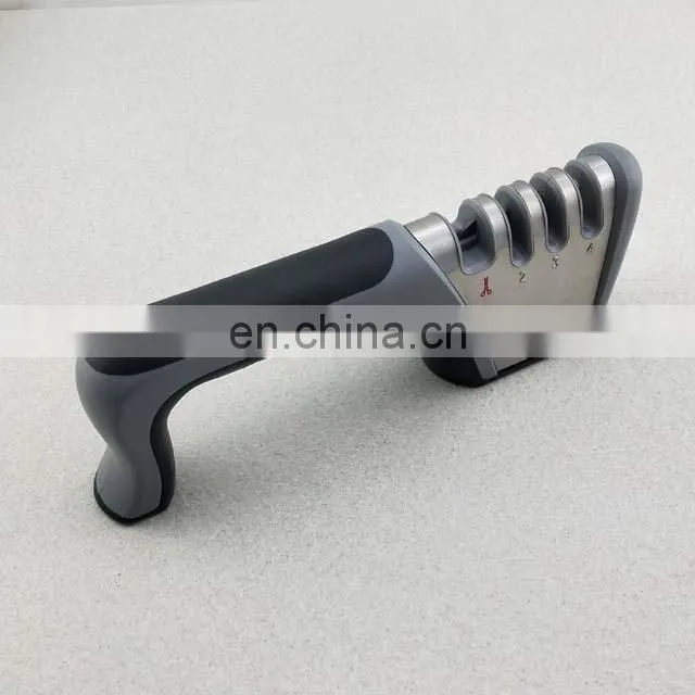 Wholesale High Quality Professional Manual 4 Stage Kitchen Knife Sharpener For Knife And Scissors