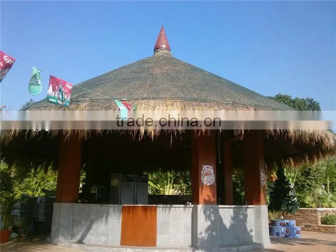 artificial aluminum thatch roof