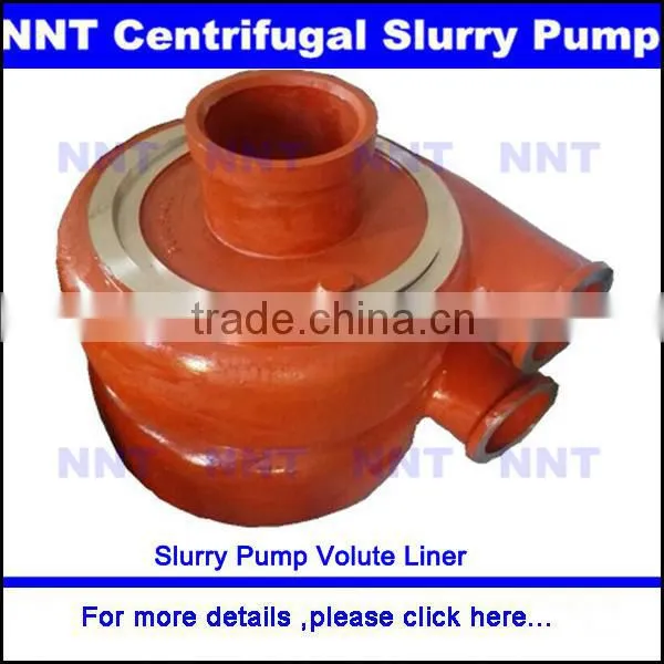 High Abrasive Resistant Metal Slags Slurry Pump