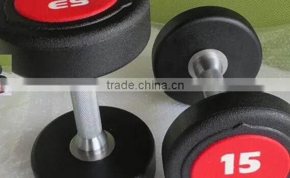 Nantong sports manufacturers fitness PU dumbbell sets