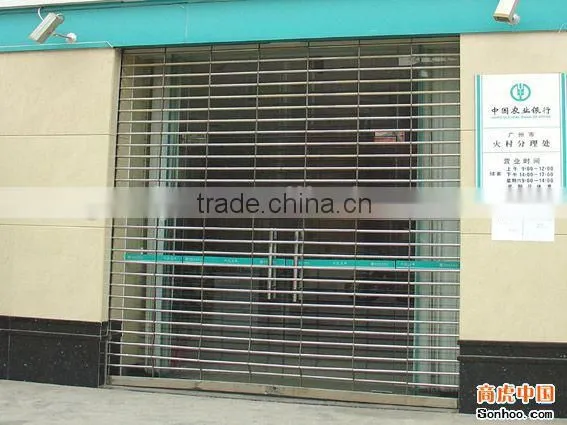 OKM steel rolling doors, external roller shutter doors