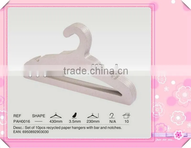 2013 Rercycled Paper Coat Hanger