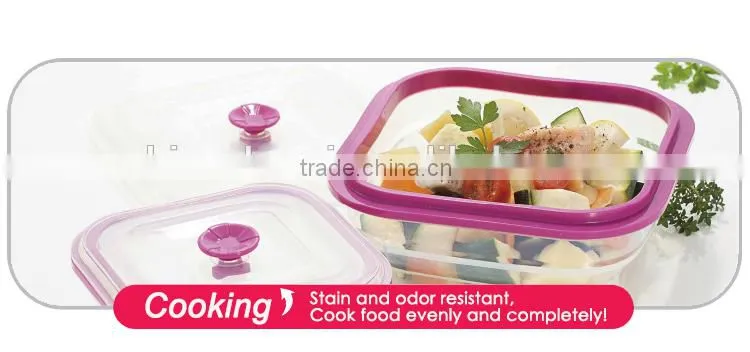 Foldable Silicone Food Container Food Box