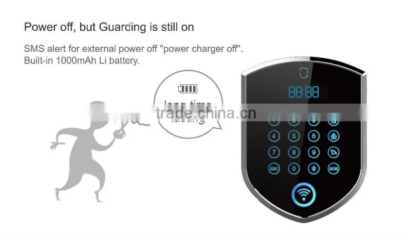China Factory OEM/ODM GSM security wireless 3G smart security alarm system YL-007WM2