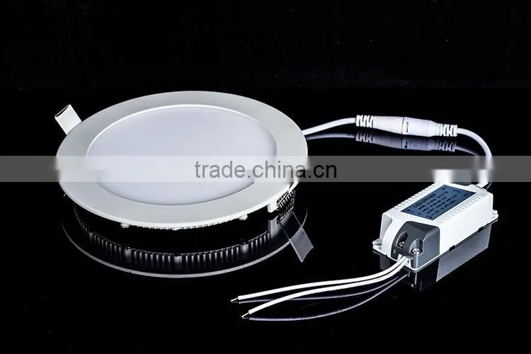 ultra thin small round led panel light 3w