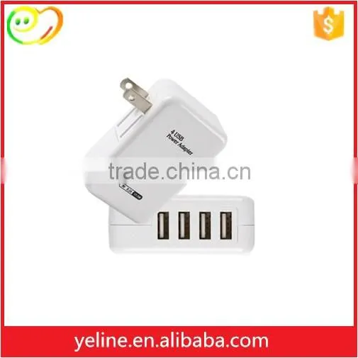 White flat triangle wall adapters for GALAXY S6 edge/S7/S7 edge