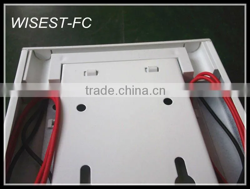 T8 double tube SAA CE ROHS light fixture with electrical outlet 2x36w with pc cover