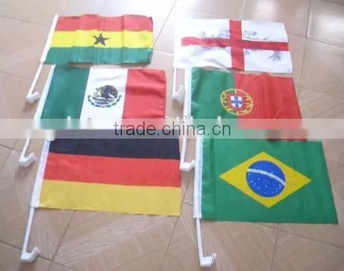 Factory Supply Traditional Customized Logo Car Flag