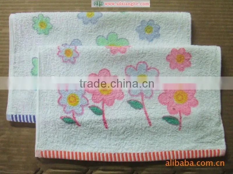 100%cotton terry hand towel