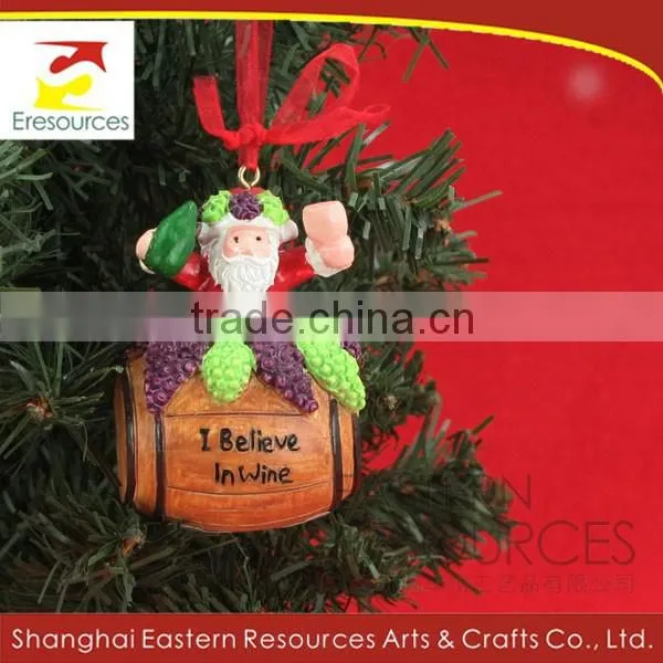 Poly Santa Claus Decoration for Christmas Tree