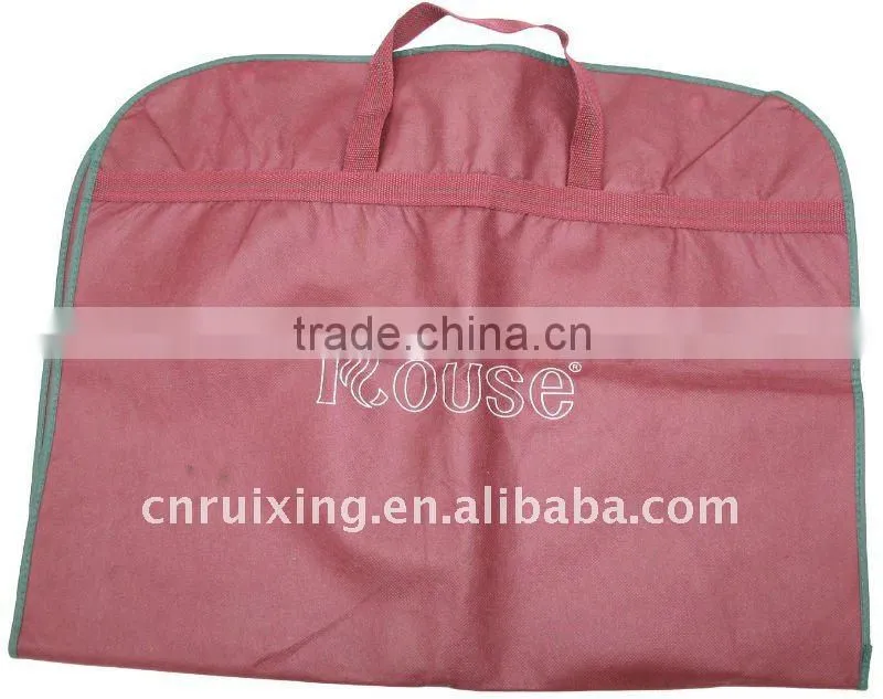 Reusable zip lock garment bag