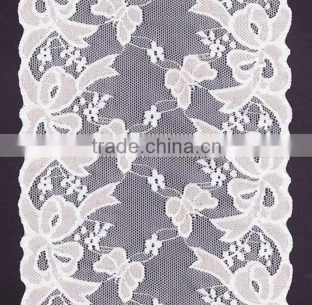spandex/nylon lace trim