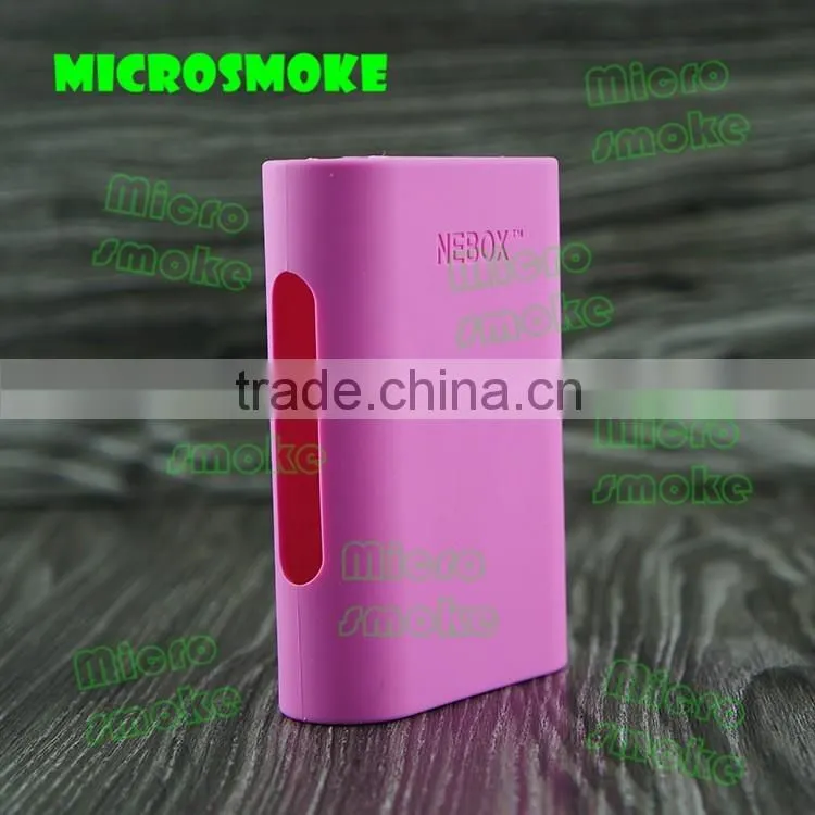 China market wholesale high quality silicone rubber cover for nebox 60w box mod, nebox silicone case