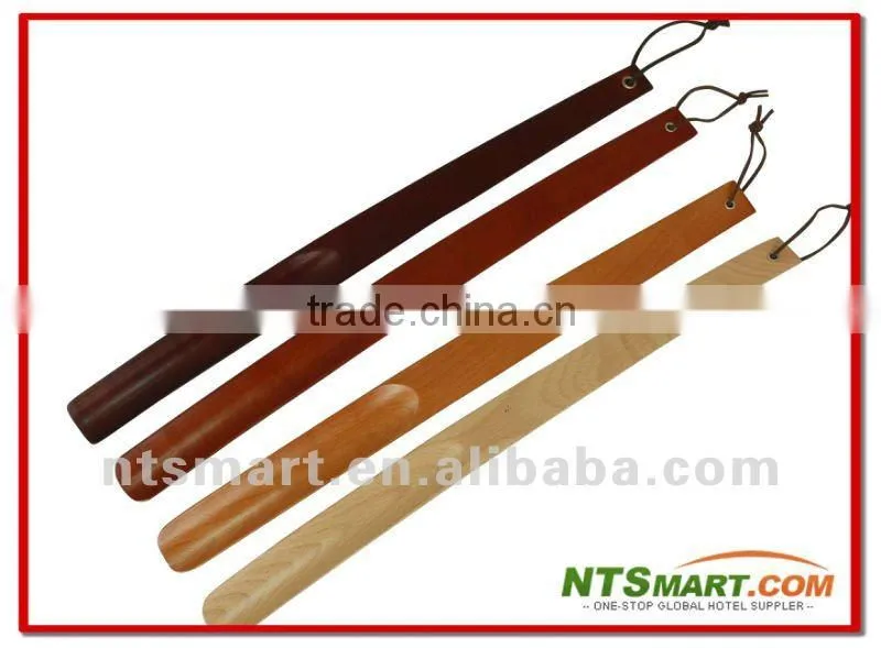 Hotel shoe horn,wooden shoe horn