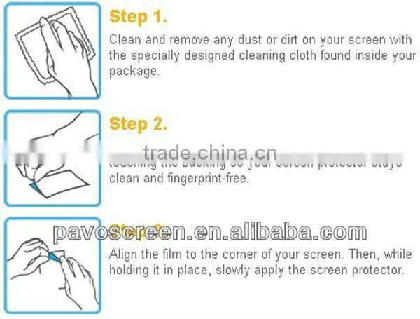 So easy-fast to install without air bubble,waterproof glass screen protector for hte one touch screen protector
