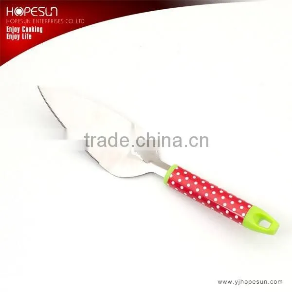 Popular pizza tool best stainless steel pizza shovel in triangle shape